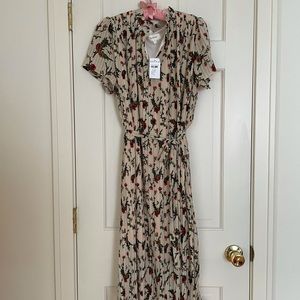 Bohme Floral Print Midi Dress